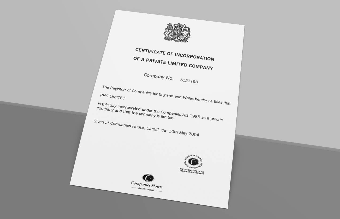 ph9 becomes ph9 Ltd