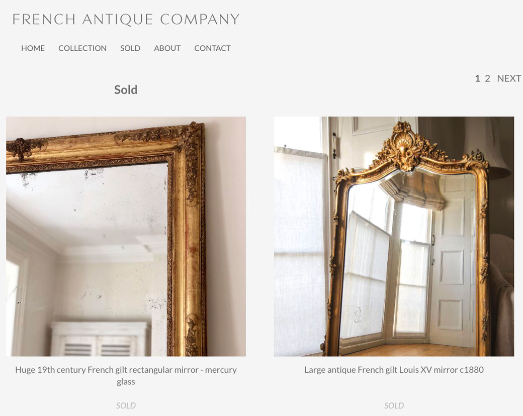 french antique company sold