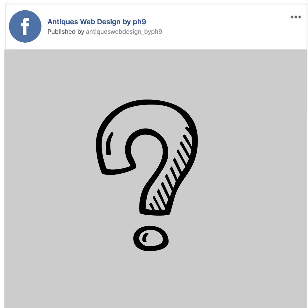 Ever posted a page from your website on Facebook and no image appears?