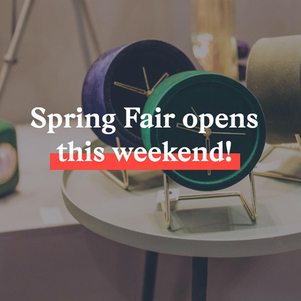 Spring Fair 2019 - Meet us there